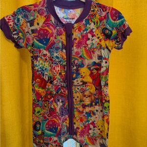 Showstoppers Bamboo Lisa Frank Shorty 12/18m